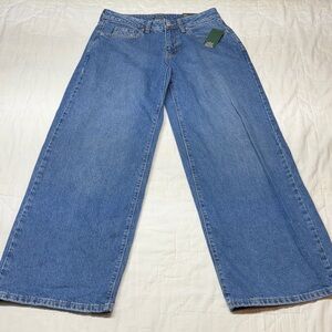 Women's 90s Skater Style Low-Rise Rigid Baggy Jeans, 4/31" Inseam NWT